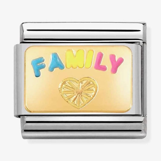 CLASSIC Composable Gold Family with Heart Charm