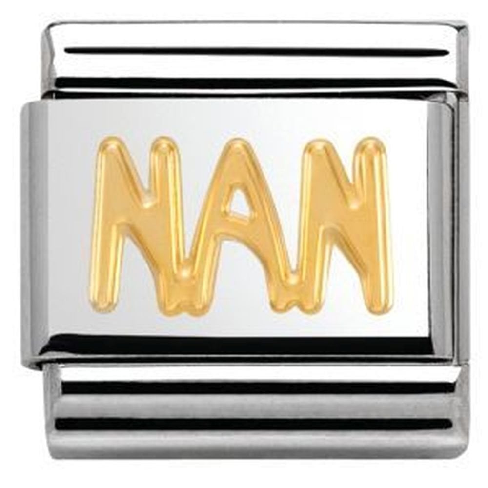 Classic Composable Gold NAN Charm