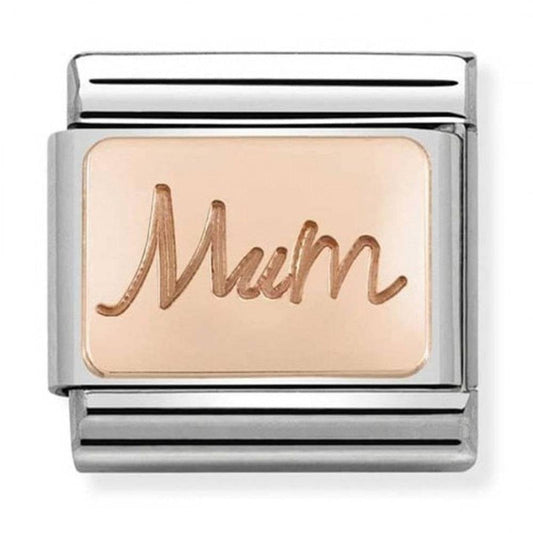 Classic Composable Rose Gold Mum Charm