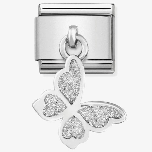 Classic Glitter butterfly Hanging Charm