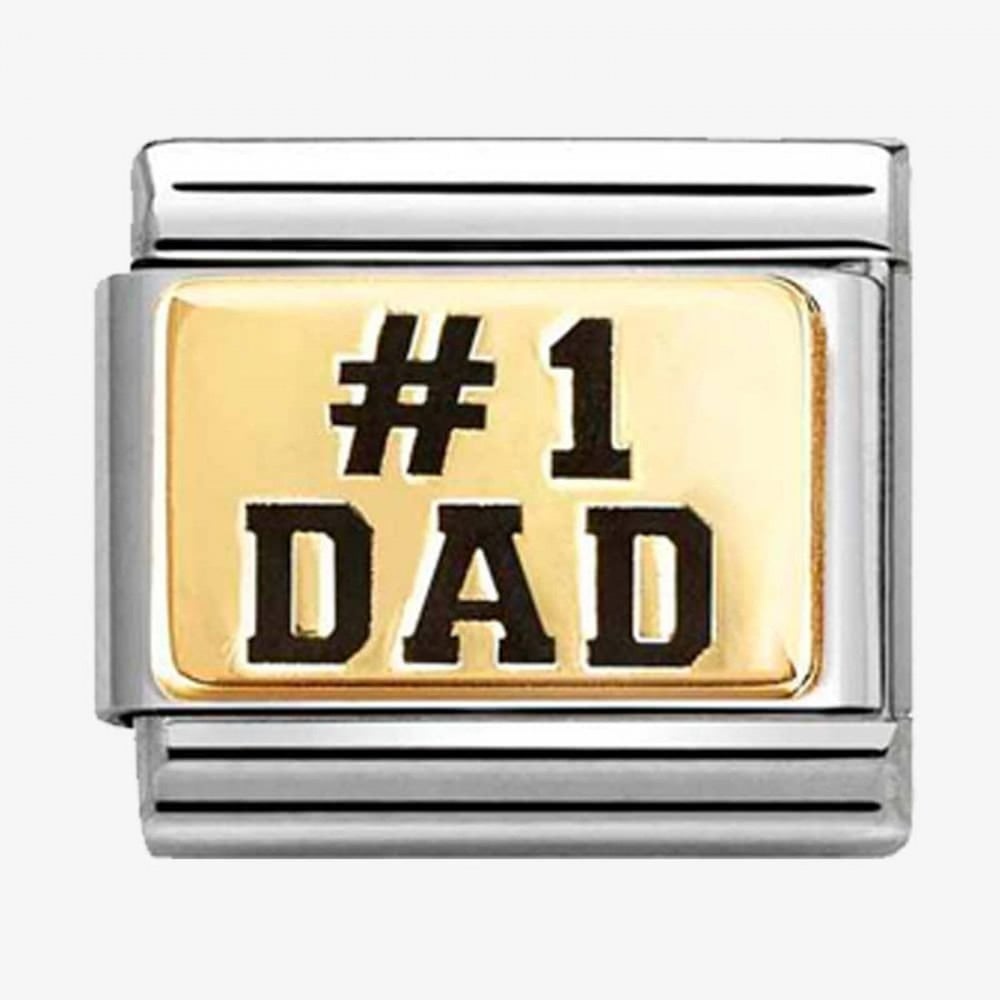 CLASSIC Gold #1 Dad Charm