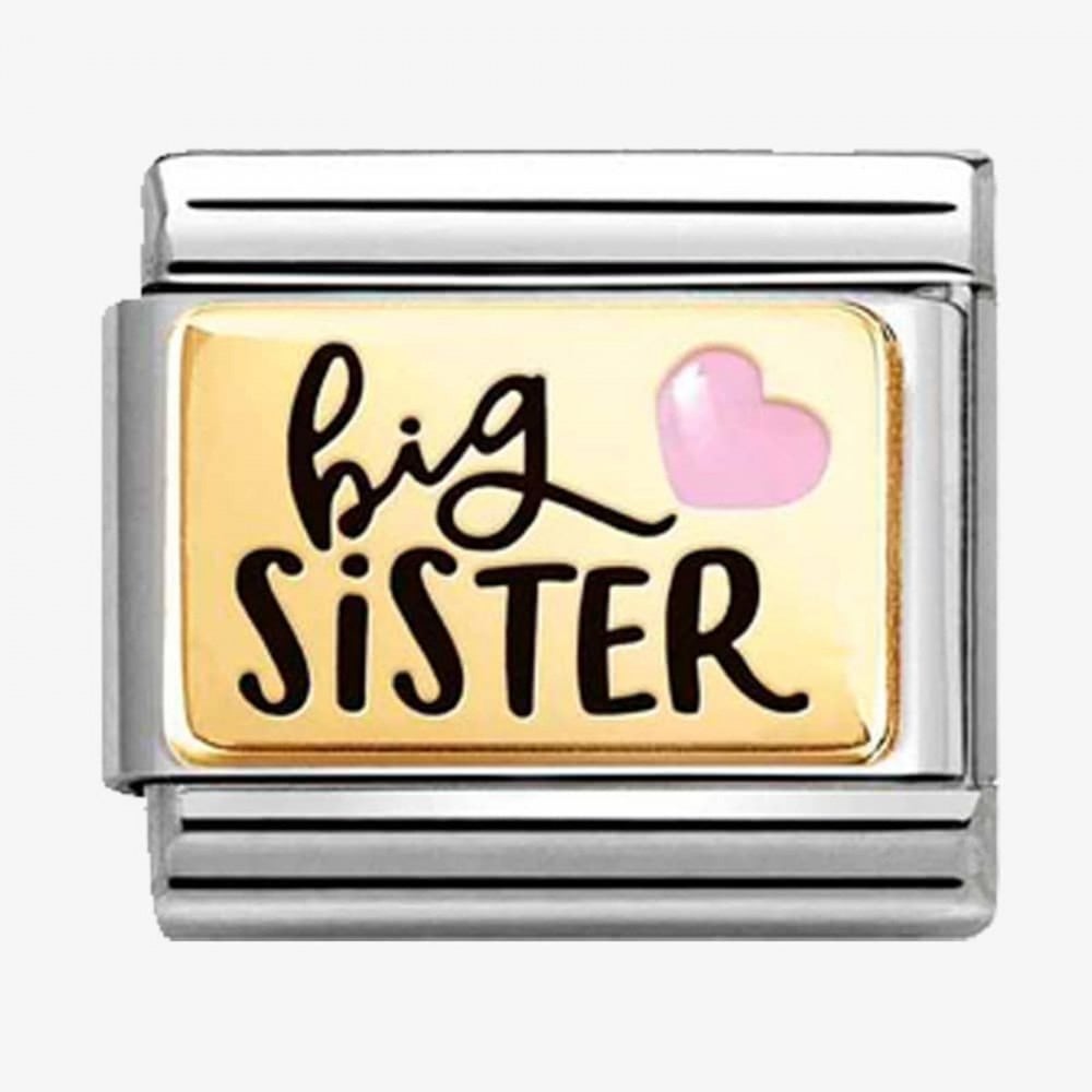 CLASSIC Gold Big Sister Charm