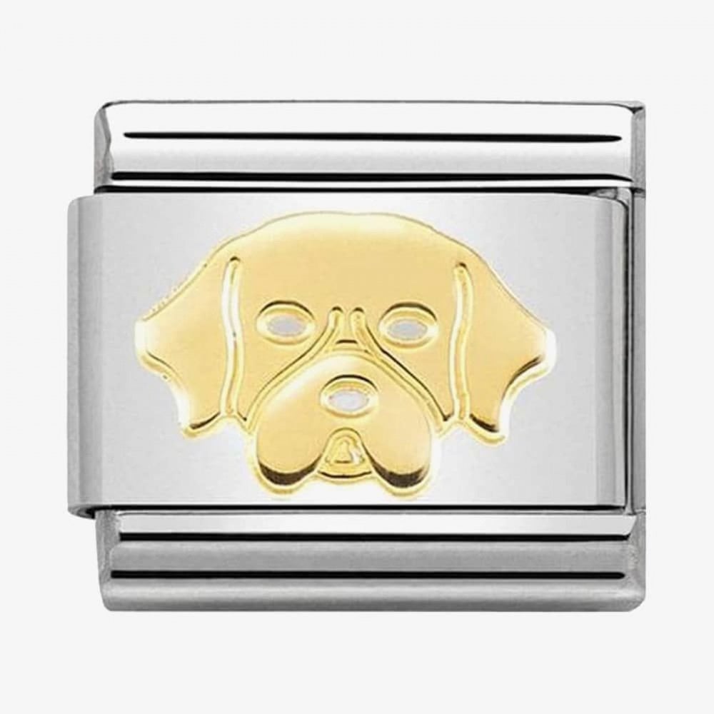 CLASSIC Gold Golden Retriever Charm