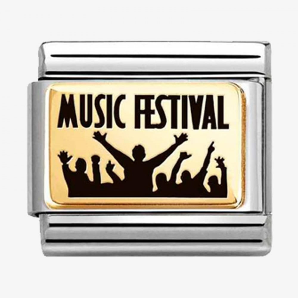 Classic Gold Music Festival Charm