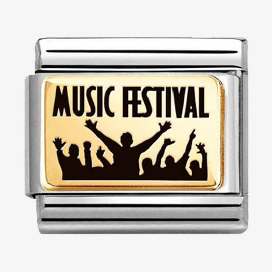 Classic Gold Music Festival Charm