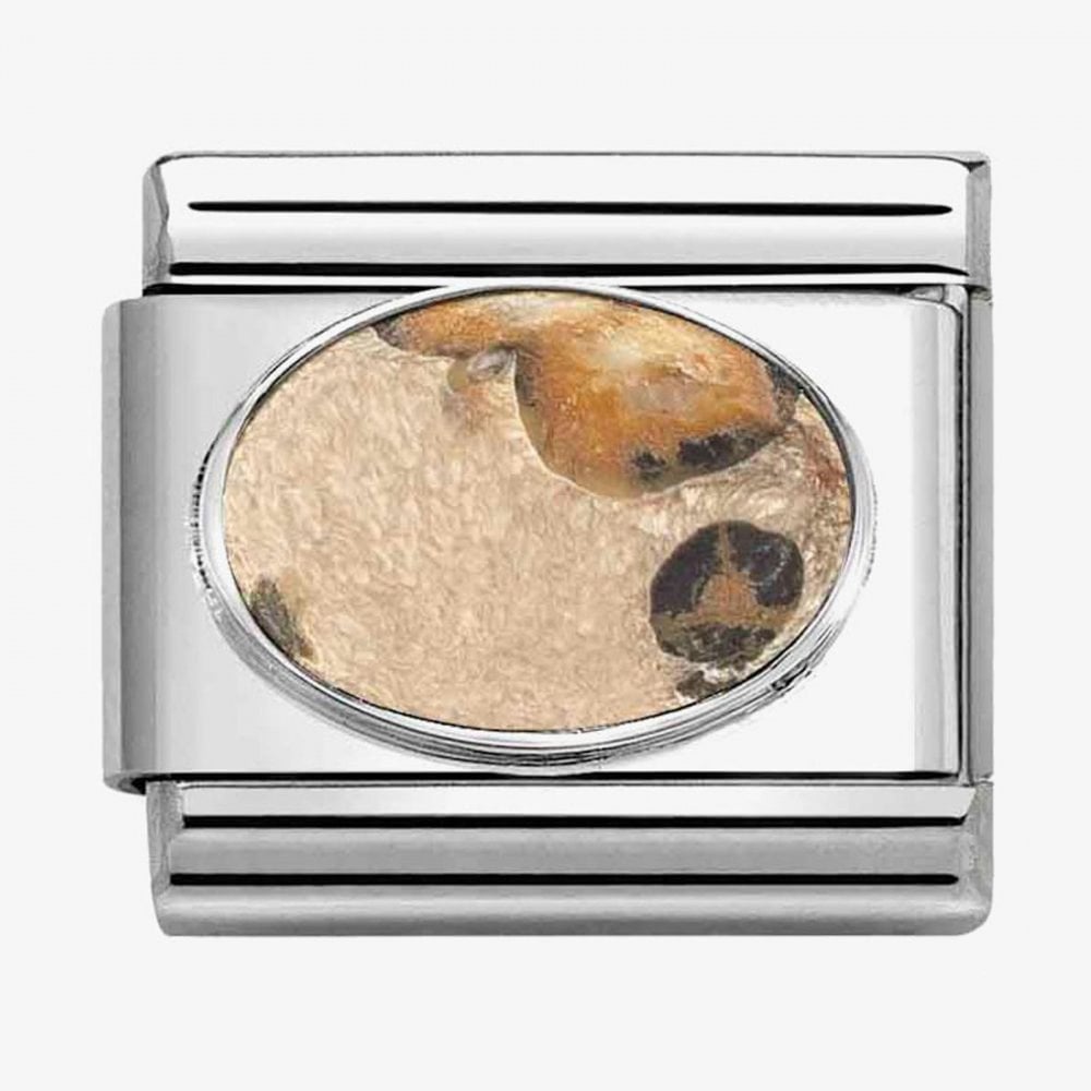 Classic Hard Stones Matte Leopard Jasper Link