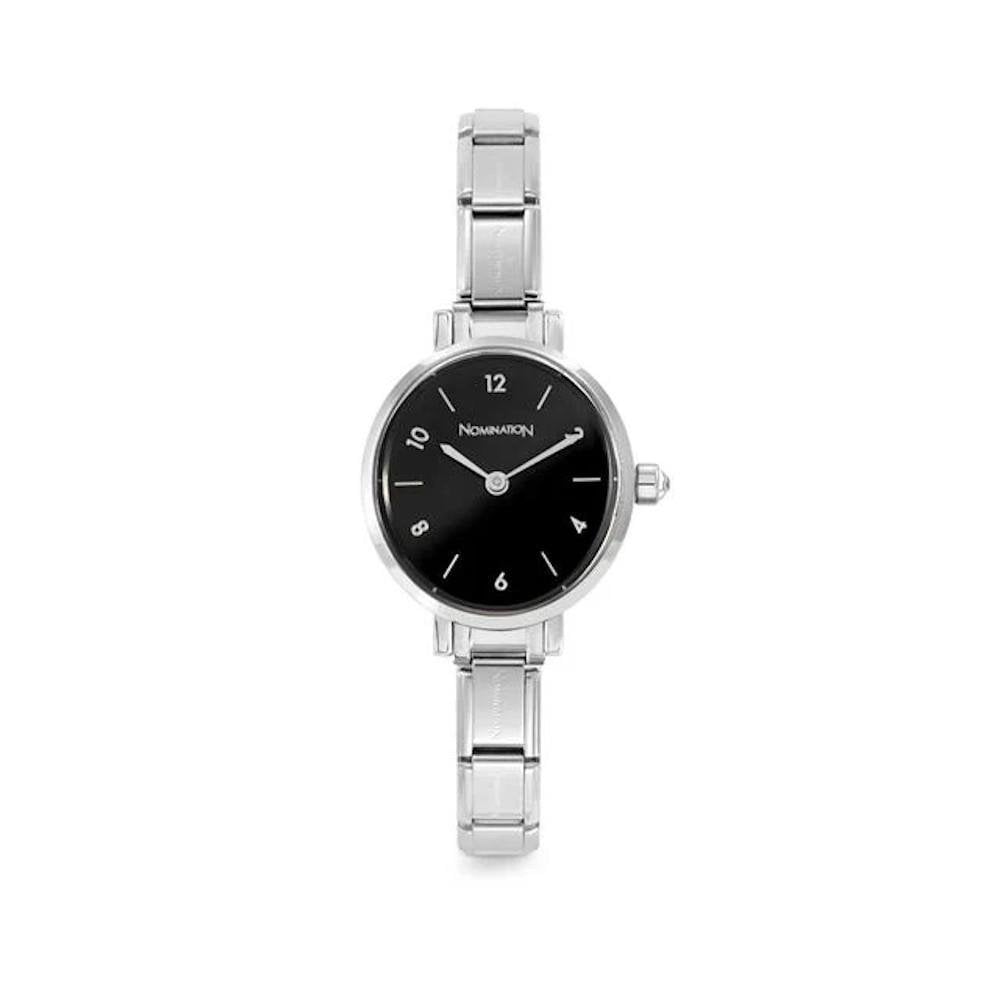 Classic Paris Black Oval Dial Watch
