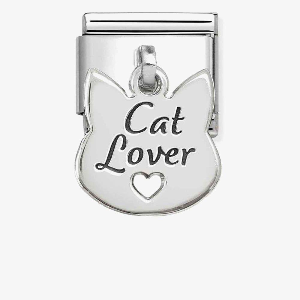 Classic Plates Cat Lover Dropper Charm