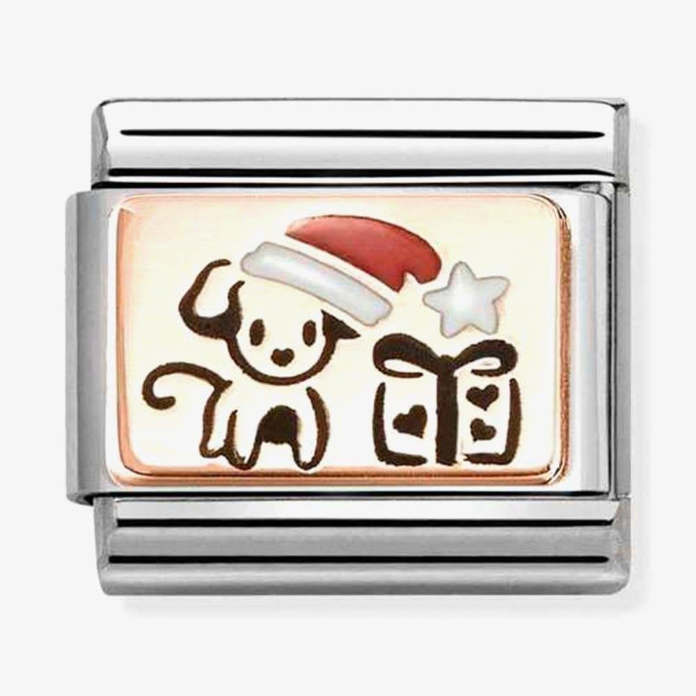 Classic Plates Christmas Puppy Charm