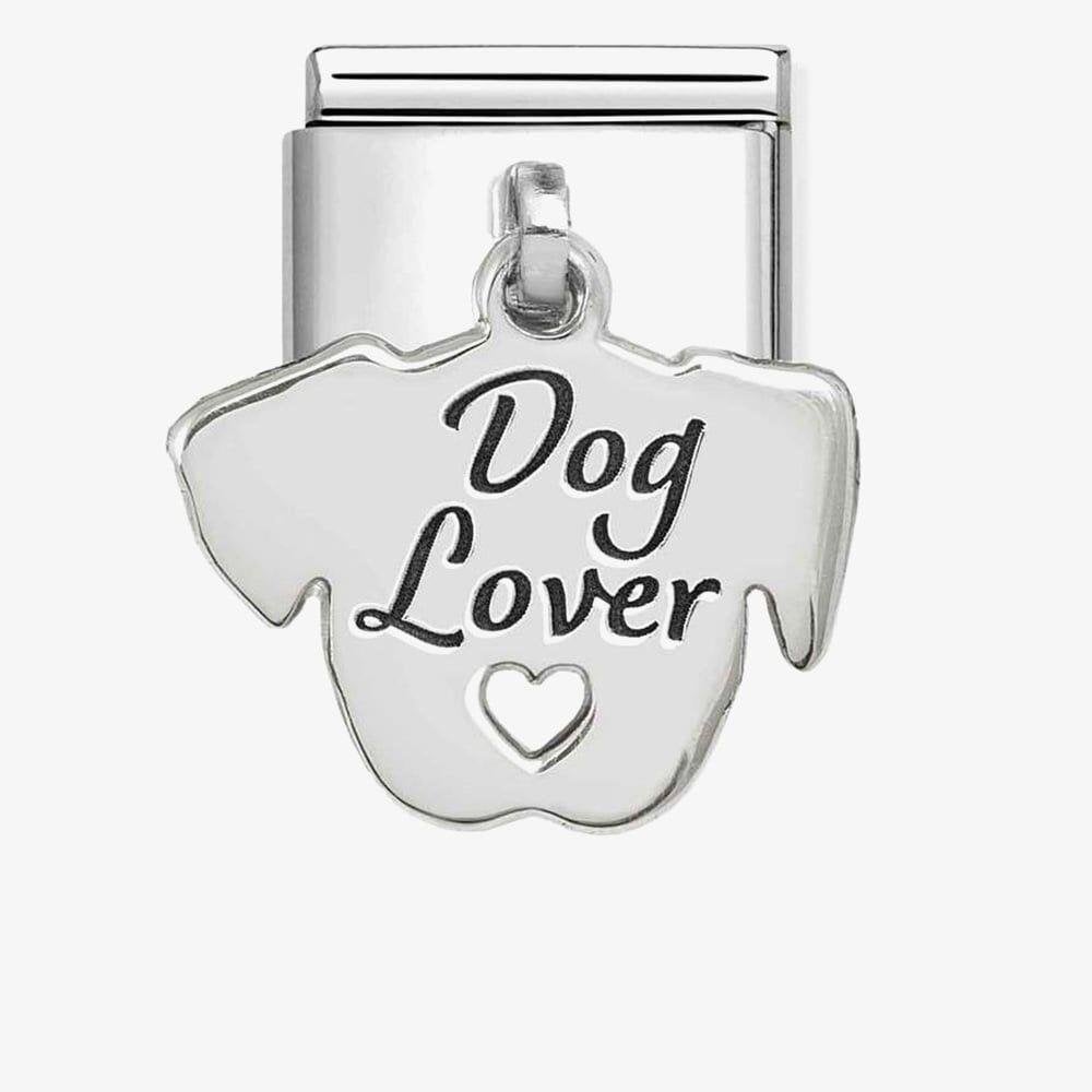 Classic Plates Dog Lover Dropper Charm