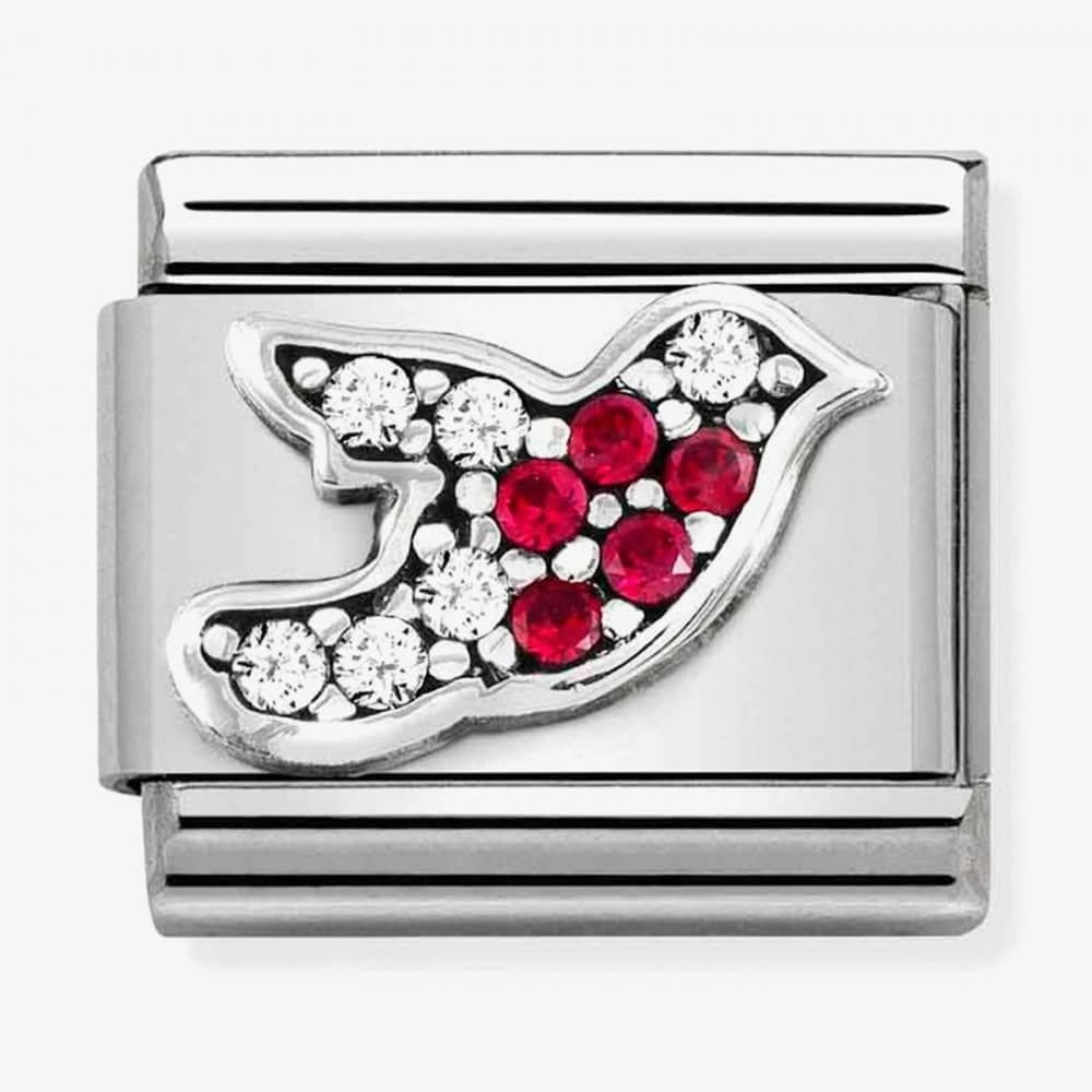 CLASSIC Robin Crystal Charm