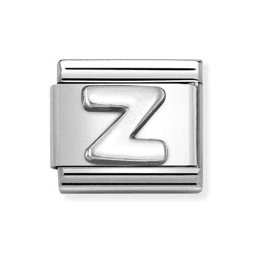 CLASSIC Silvershine Letter "Z" Charm