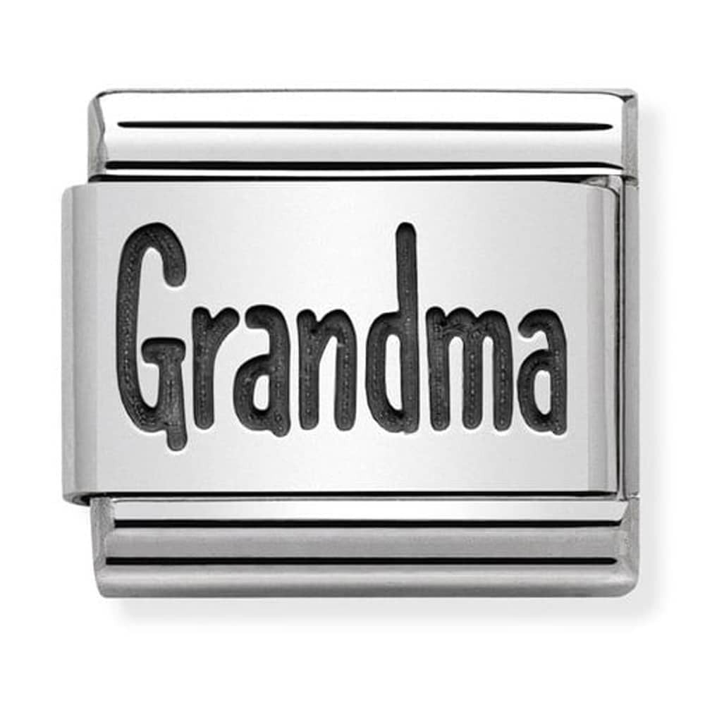CLASSIC Silvershine My Family Grandma Charm