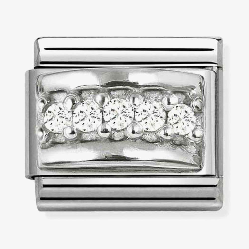 Classic Symbols Sparkling Band Charm