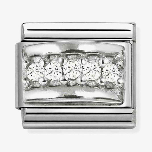 Classic Symbols Sparkling Band Charm