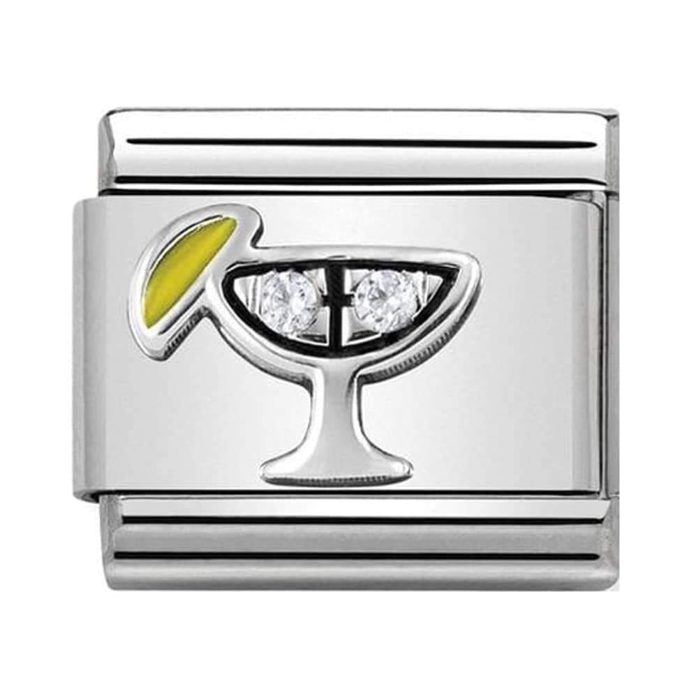 Cocktail with White CZ