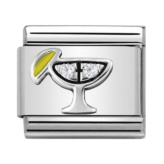 Cocktail with White CZ