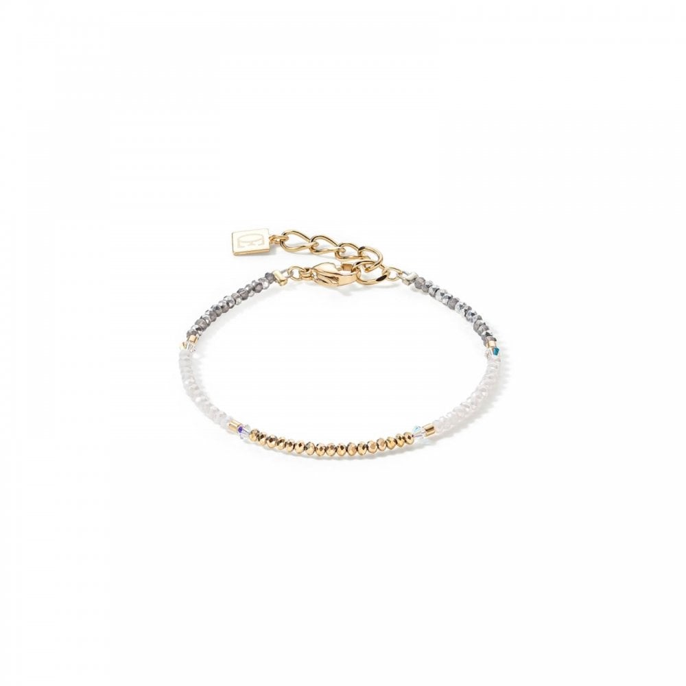 Coeur De Lion Crystal-Gold Bracelet