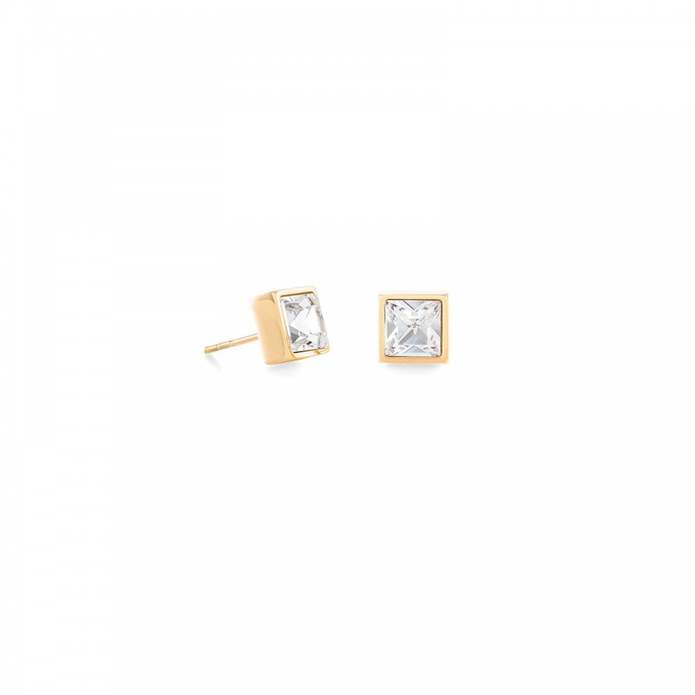 Coeur De Lion Crystal-Gold Tone Stud Earrings