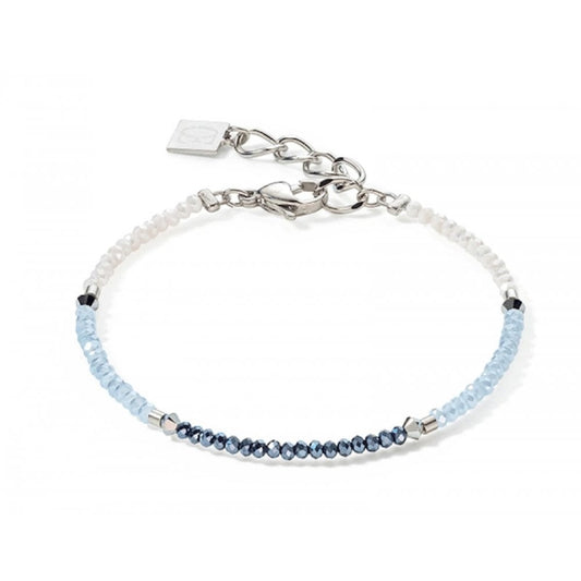 Coeur De Lion Light Blue-Silver Bracelet