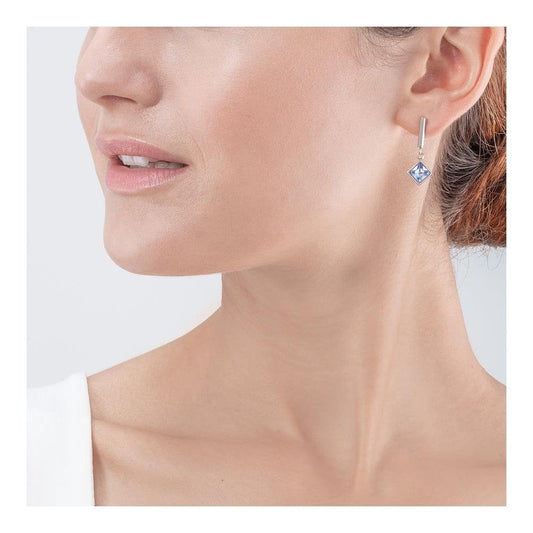 Coeur De Lion Light Blue-Silver Earrings