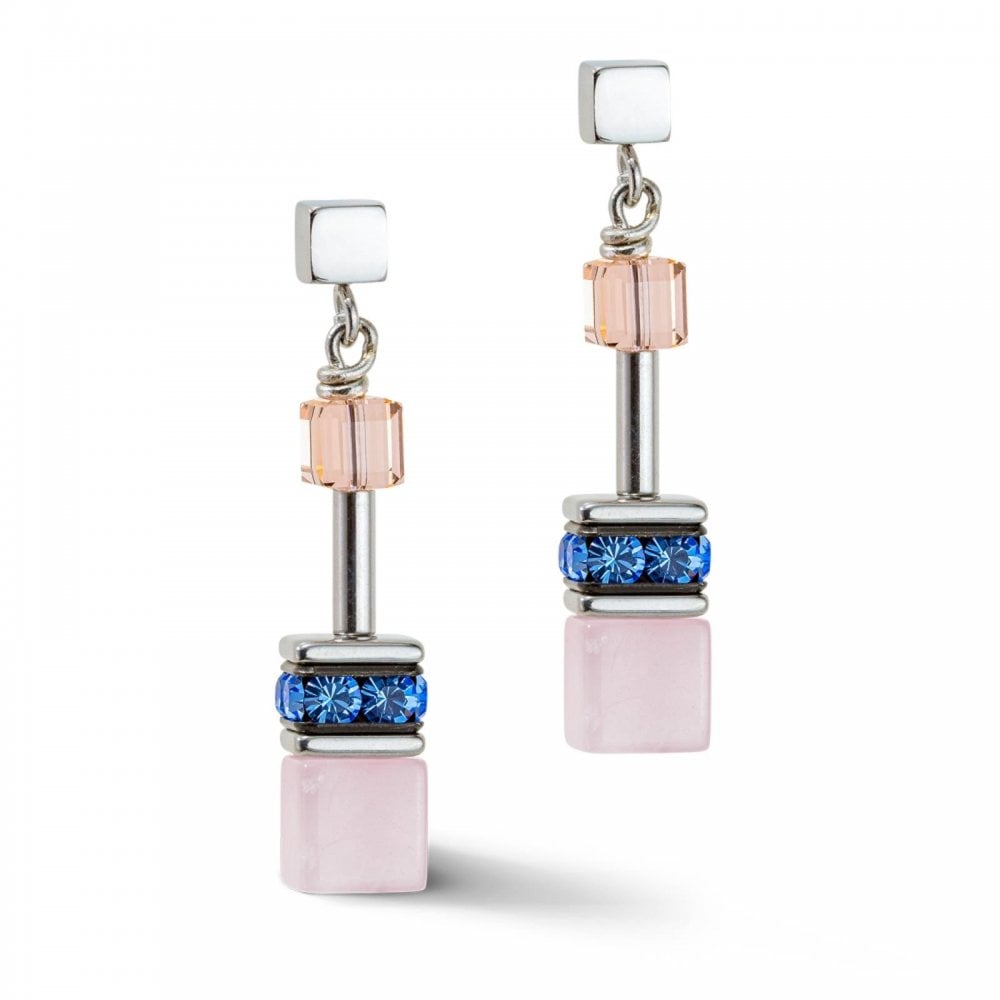 Coeur De Lion Lilac-Blue Earrings
