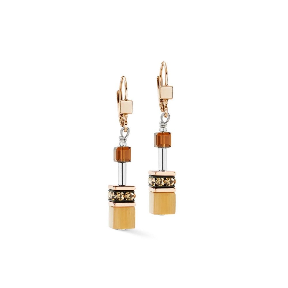 Coeur De Lion Mocha Mousse Earrings