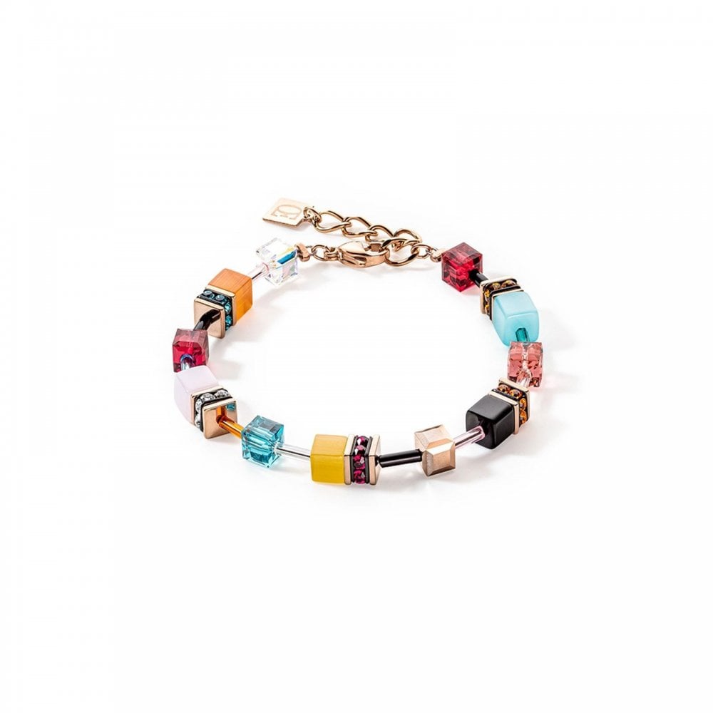 Coeur De Lion Multicolour GeoCube Bracelet