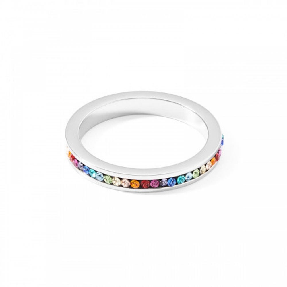 Coeur De Lion Multicolour Pastel Rose Ring