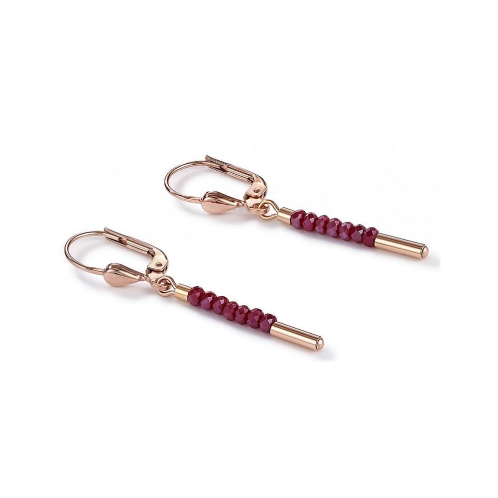 Coeur De Lion Red Earrings