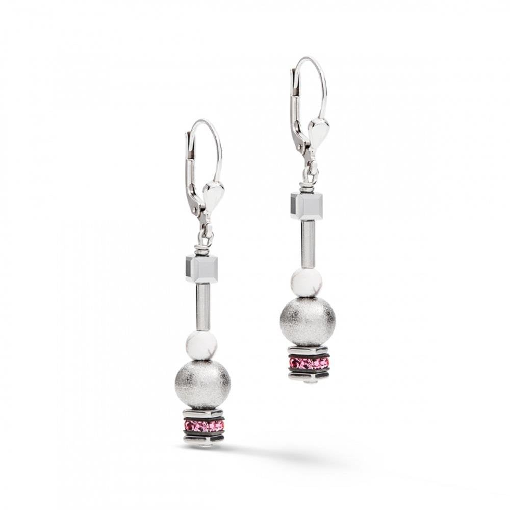 Coeur De Lion Rose Earrings