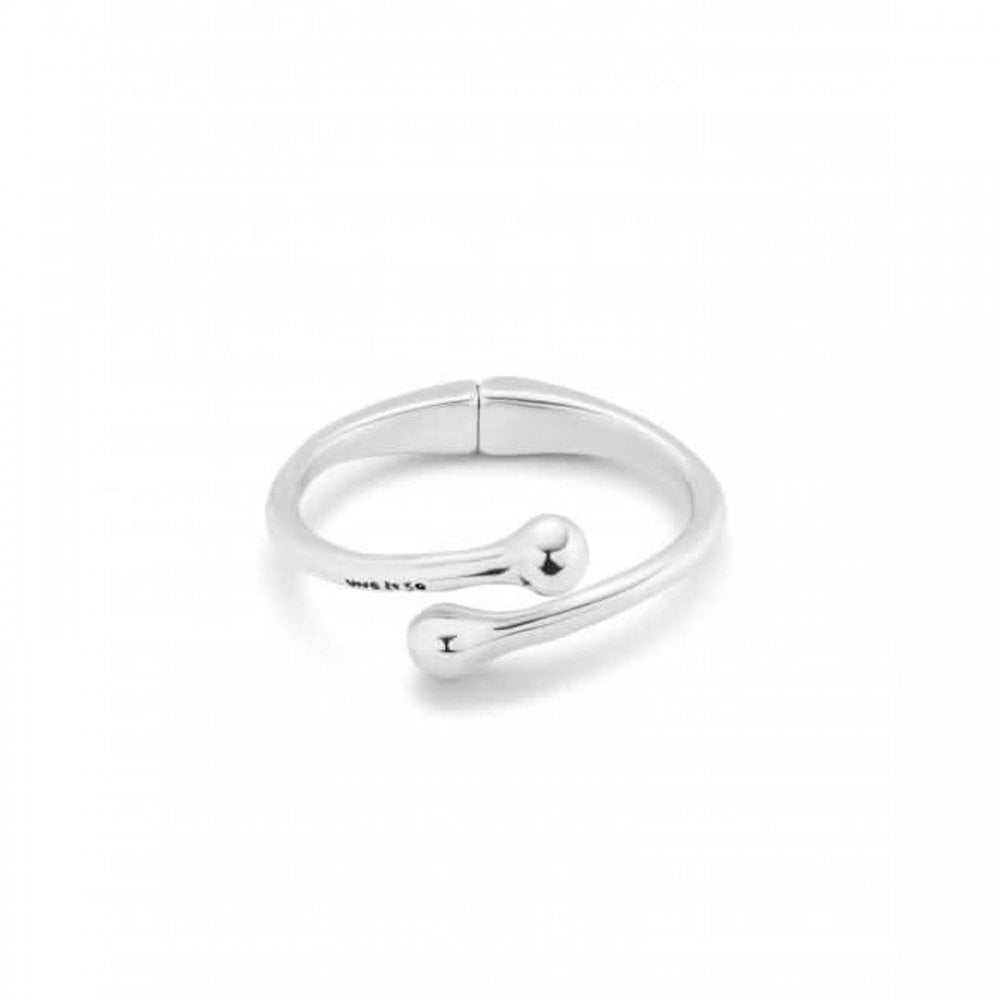 Comeback Silver Plated Rigid Internal Bangle