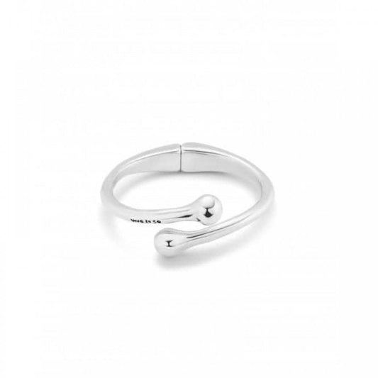 Comeback Silver Plated Rigid Internal Bangle