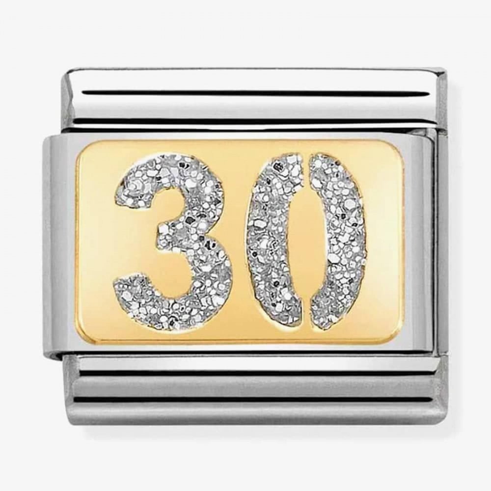 Composable 30 Gold & Glitter Charm
