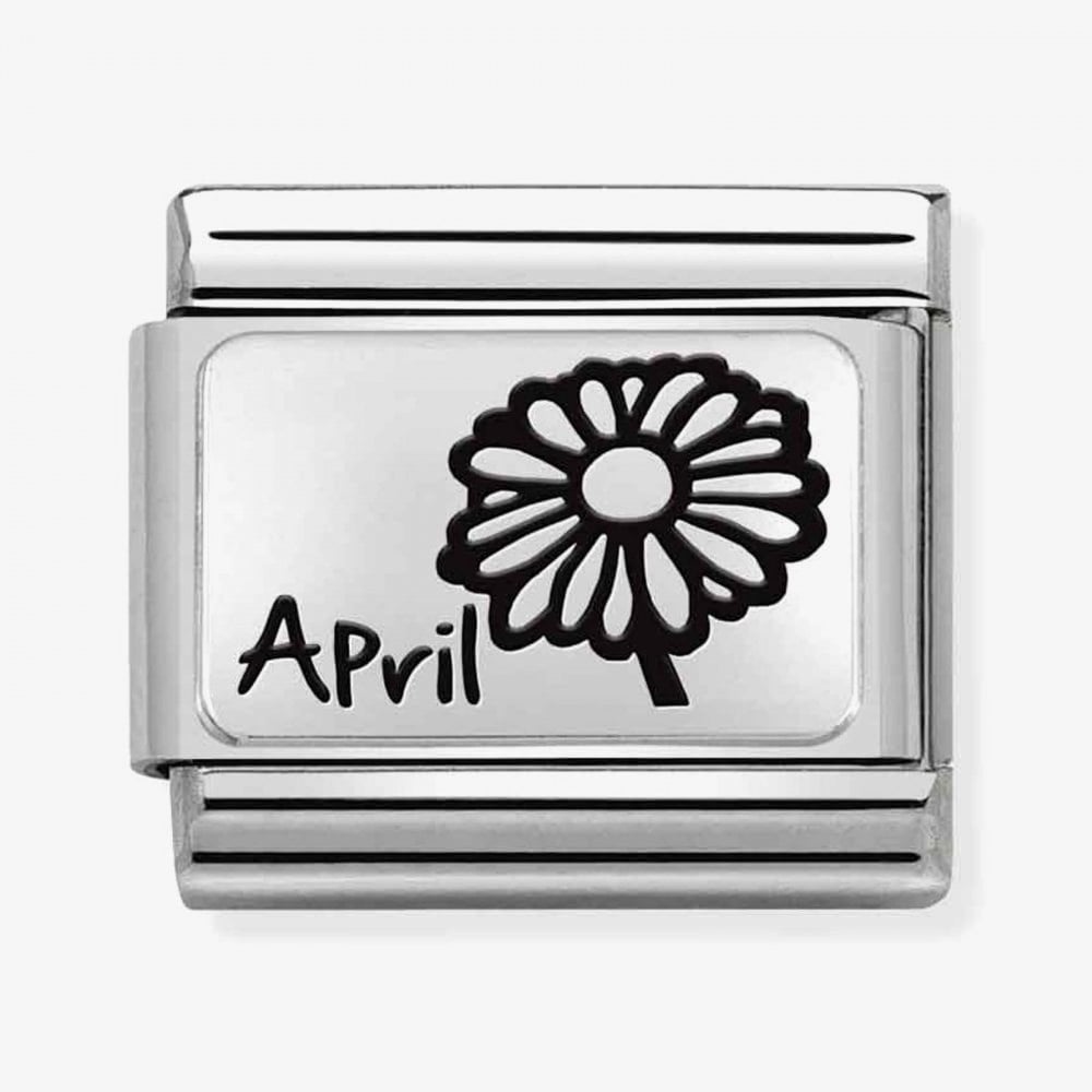 Composable April Flower Charm
