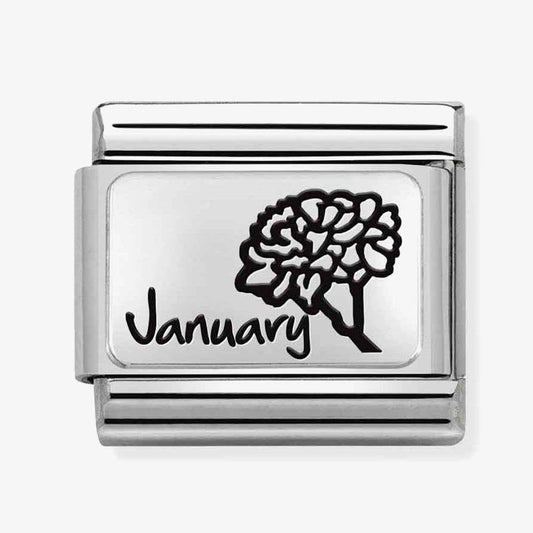 Composable January Flower Charm