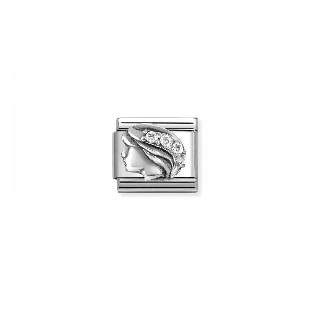 Composable Silver Virgo Zodiac Charm