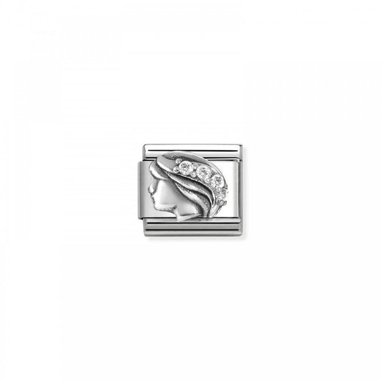 Composable Silver Virgo Zodiac Charm