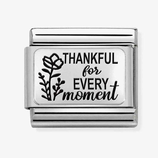 Composable Thankful for every moment Charm