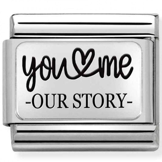 Composable You & Me Our Story Charm