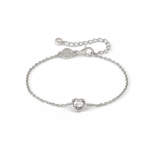Cosmic Love Silver Heart Bracelet