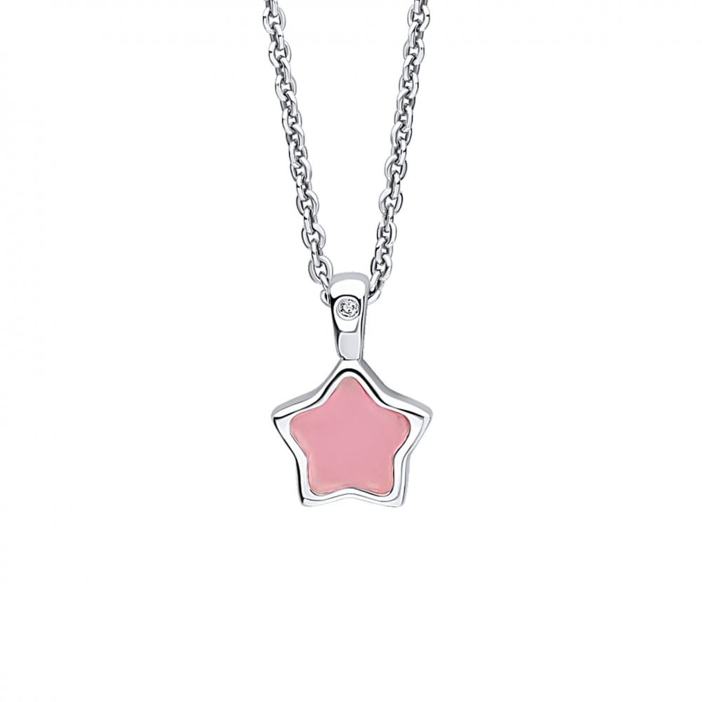 D For Diamond October Birthstone Star Pendant