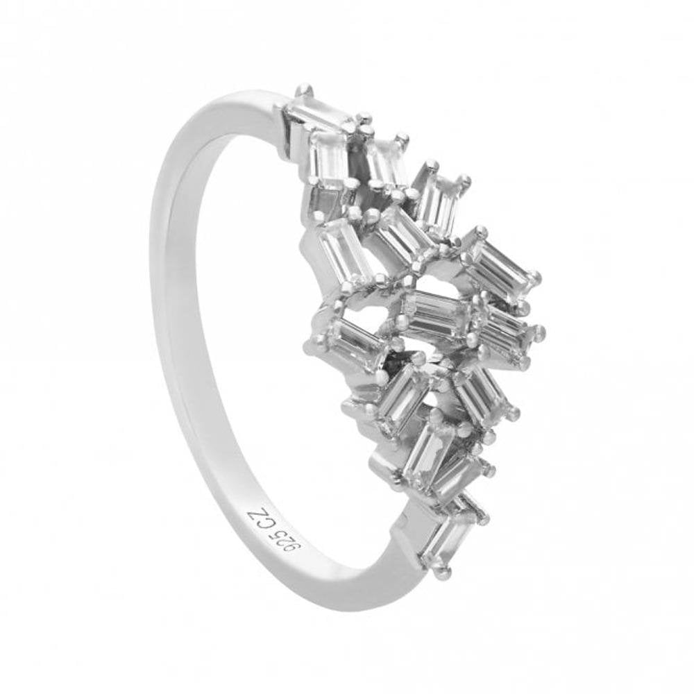 Diamonfire Zirconia Multi Scatter Ring Size 16.5