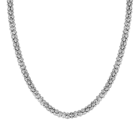 Ecclectica Steel Popcorn Chain