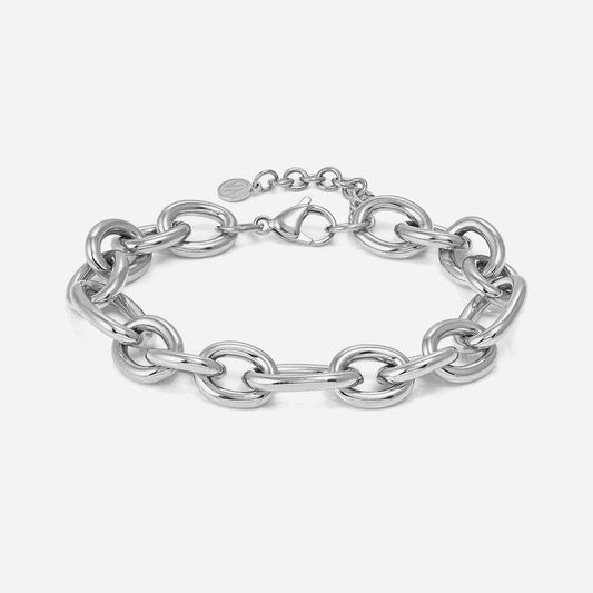 Ecclettica Silver 24cm Oval Link Bracelet