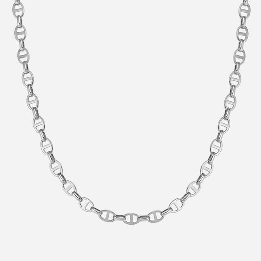 Ecclettica Silver 45cm Link Necklace