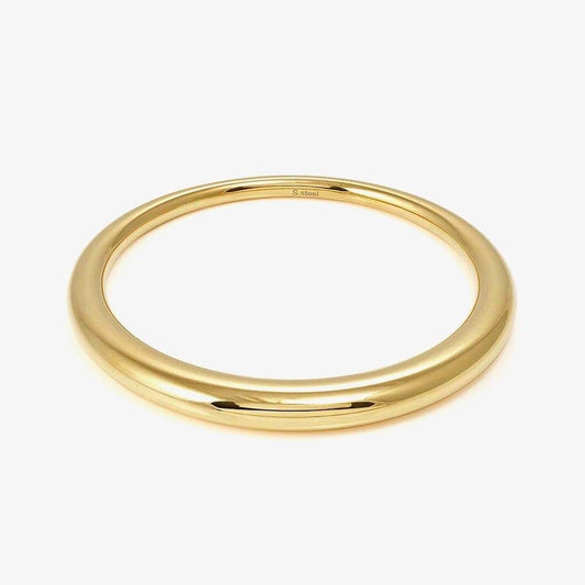 Ecclettica Yellow Gold Large Bangle