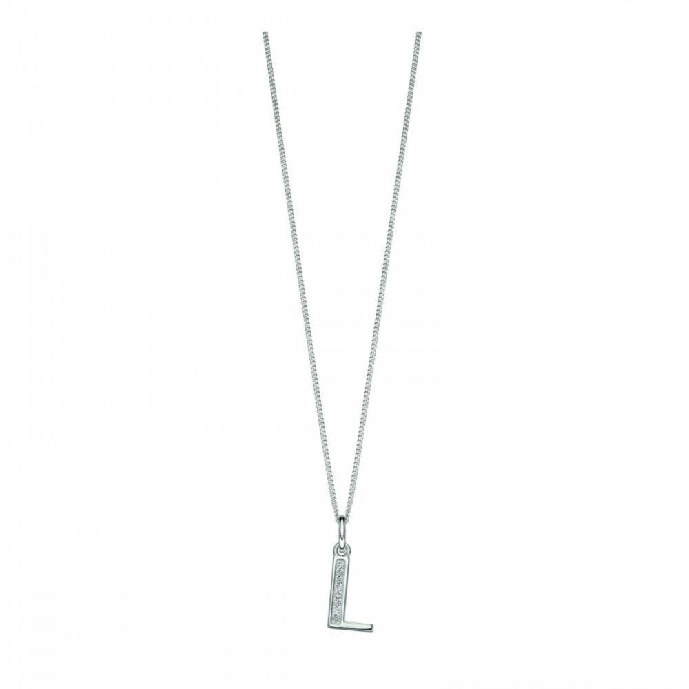 Gecko Inital Pendant - L