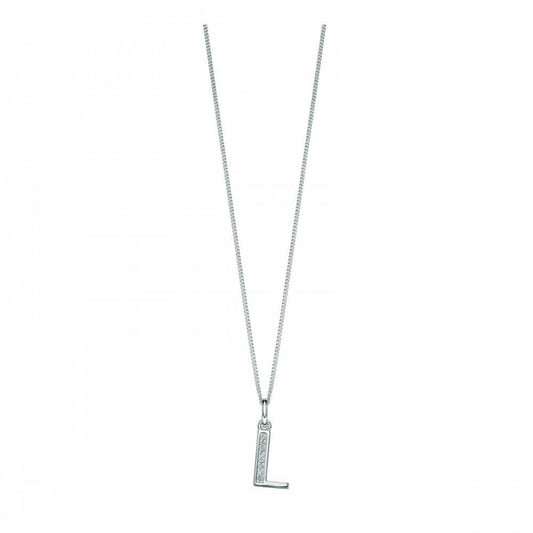 Gecko Inital Pendant - L