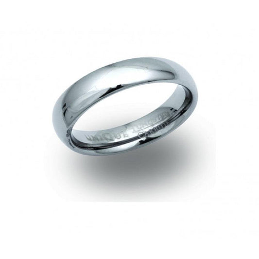 Gents Tungsten Carbide 6mm Ring - Size 66